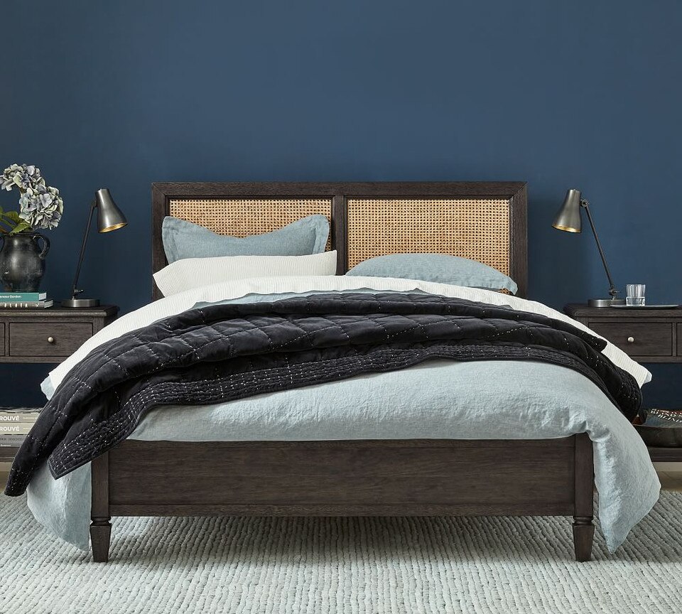 Sausalito Cane Bed Pottery Barn Australia